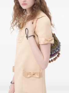 Valentino Short Crepe Couture Dress - Img 2