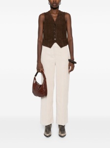 Via Masini 80 Trousers Beige - Img 4