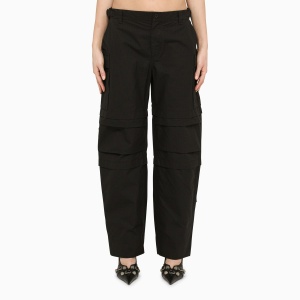 WARDROBE.NYC Black multi-pocket cargo trousers