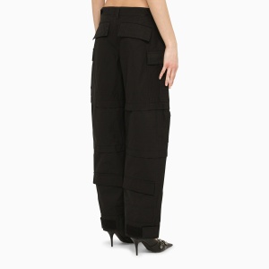WARDROBE.NYC Black multi-pocket cargo trousers - Img 2
