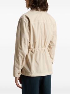 Woolrich Garment-Dyed Pure Cotton Overshirt beige - Img 3