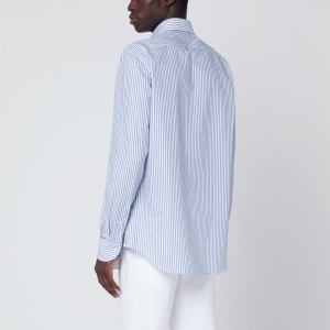 XACUS White/blue striped Travel shirt - Img 2