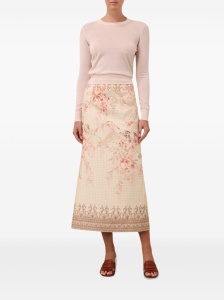 Zimmermann Illuminate Pencil Midi Skirt - Img 2