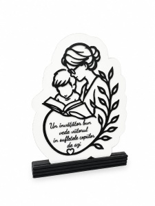 Cadou pentru Învățătoare – Decorațiune Personalizată cu Mesaj Emoționant - Img 2