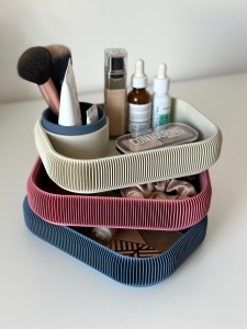 Set organizatoare pentru cosmetice și accesorii printate 3D – Tăvi decorative și suport multifuncțional - Img 3