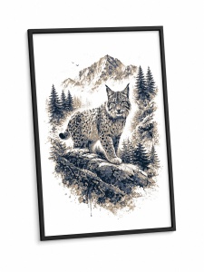 Umbra Pădurii – Tablou 3D Decorativ Stratificat cu Râs, Inspirat din Carpați - Img 3
