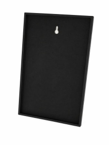 Suport de perete pentru tablouri 3D decorative – Negru, minimalist