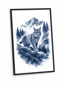 Umbra Pădurii – Tablou 3D Decorativ Stratificat cu Râs, Inspirat din Carpați - Img 3