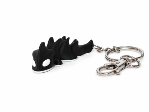 Breloc Dragon Articulat 3D – Breloc Flexibil Printat 3D pentru Chei, Rucsac și Geantă