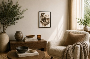 Stăpânul Munților – Tablou 3D Decorativ Stratificat cu Urs, Inspirat din Carpați - Img 5