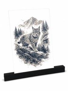 Umbra Pădurii – Tablou 3D Decorativ Stratificat cu Râs, Inspirat din Carpați - Img 2