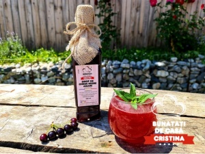 Sirop de cireșe negre amare (500ml)