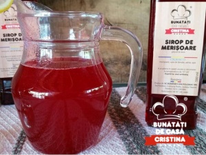 Sirop de merișoare presat la rece (500ml)