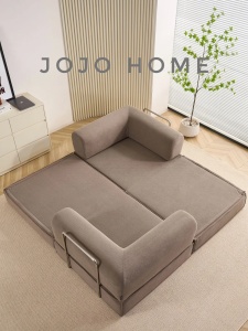 Canapea Modulară Velluto 4 în 1, 200 x 100 x 72 cm - Bej - Img 2