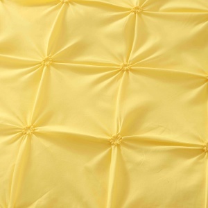 Set lenjerie de pat premium, cu pliuri brodate, 6 piese, cu elastic - Img 2