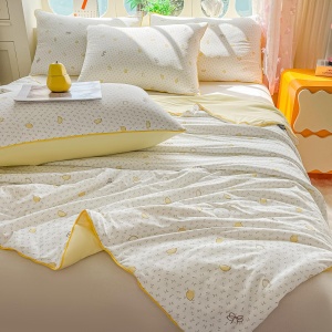 Pilotă de Vară Răcoroasă Premium cu Tehnologie Cooling Touch – 200x230 cm + 2 Fețe de Pernă 50x70 cm - Img 6