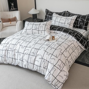 Set lenjerie de pat dublu, 6 piese - Img 2