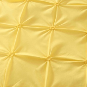 Set lenjerie de pat premium, cu pliuri brodate, 6 piese - Img 2