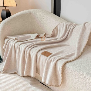Pătură Multifuncțională cu Capse 100x140 cm, Pătură și Șal 2 în 1, Textură Cașmir Artificial - Img 3