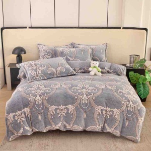 Set lenjerie de pat cocolino, pat 1 persoana, 4 piese