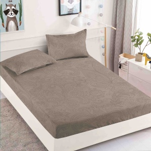 Husa de pat cu elastic 180x200cm + 2 fete de perna