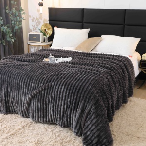 Patura cocolino reiata 200x230, textura soft