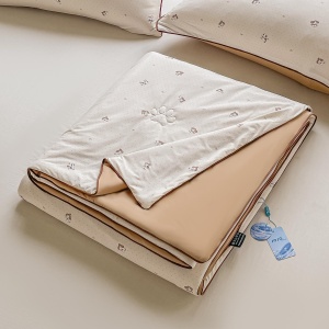 Pilotă de Vară Răcoroasă Premium cu Tehnologie Cooling Touch – 200x230 cm + 2 Fețe de Pernă 50x70 cm - Img 2