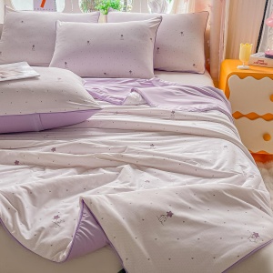 Pilotă de Vară Răcoroasă Premium cu Tehnologie Cooling Touch – 200x230 cm + 2 Fețe de Pernă 50x70 cm - Img 6