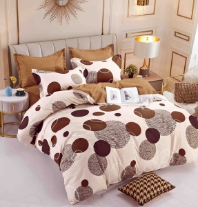 Set lenjerie de pat dublu, 6 piese