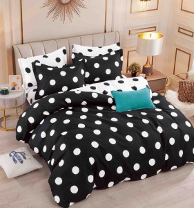 Set lenjerie de pat dublu, 6 piese