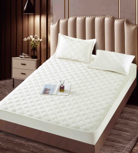 Husa tip topper din catifea 140x200cm + 2 fete de perna