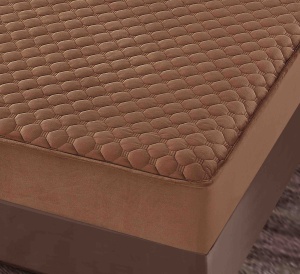 Husa tip topper din catifea 180x200cm + 2 fete de perna - Img 3