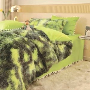 Set lenjerie de pat cocolino fluffy, 6 piese - Img 3