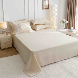 Set lenjerie de pat premium, cu inimioare brodate, 6 piese - Img 9