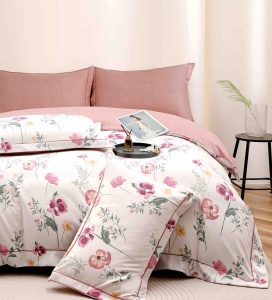 Set lenjerie de pat premium, în cutie cadou, 6 piese, cu elastic - Img 3