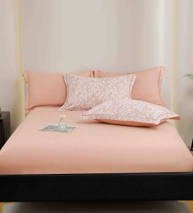 Set lenjerie de pat premium, în cutie cadou, 6 piese, cu elastic - Img 7