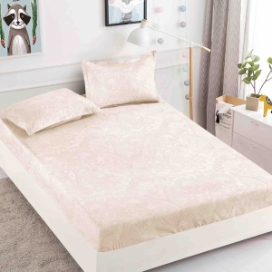 Husa de pat cu elastic 180x200cm + 2 fete de perna