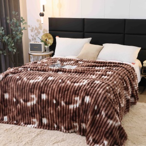 Patura cocolino reiata 200x230, textura soft