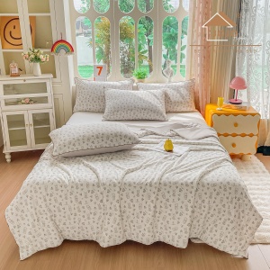 Pilotă de Vară Răcoroasă Premium cu Tehnologie Cooling Touch – 200x230 cm + 2 Fețe de Pernă 50x70 cm - Img 4