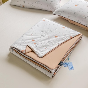 Pilotă de Vară Răcoroasă Premium cu Tehnologie Cooling Touch – 200x230 cm + 2 Fețe de Pernă 50x70 cm - Img 2