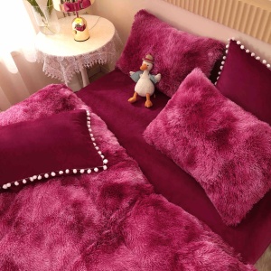 Set lenjerie de pat cocolino fluffy, 6 piese - Img 4