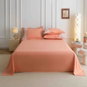 Set lenjerie de pat premium, cu inimioare brodate, 6 piese - Img 9