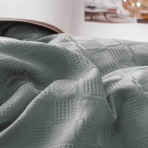 Set lenjerie pat dublu Jacquard, 6 piese - Img 7