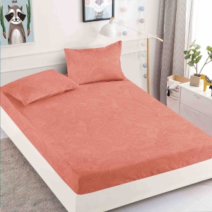 Husa de pat cu elastic 180x200cm + 2 fete de perna