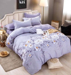 Set lenjerie de pat dublu, 6 piese