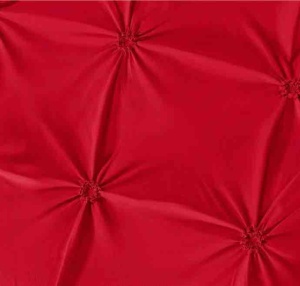 Set lenjerie de pat premium, cu pliuri brodate, 6 piese, cu elastic - Img 2