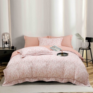 Set lenjerie de pat premium, în cutie cadou, 6 piese, cu elastic