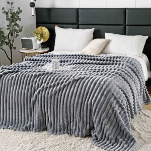 Patura cocolino reiata 200x230, textura soft