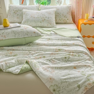 Pilotă de Vară Răcoroasă Premium cu Tehnologie Cooling Touch – 200x230 cm + 2 Fețe de Pernă 50x70 cm - Img 4