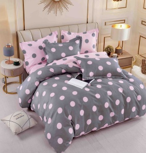 Set lenjerie de pat dublu, 6 piese